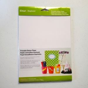 Cricut Printable Sticker Paper